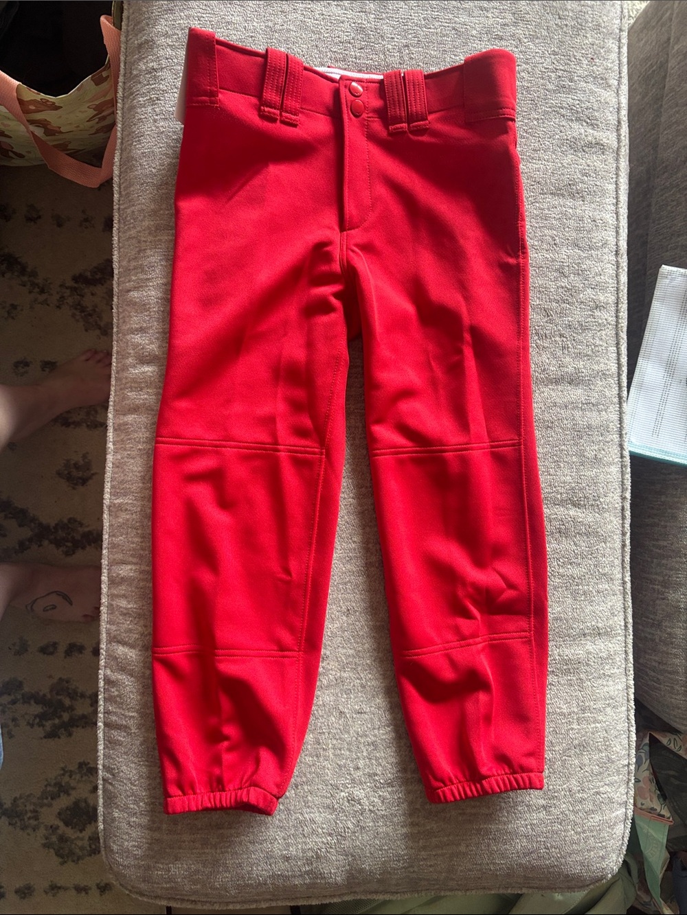 🥎Mizuno Red women’s softball Pants
